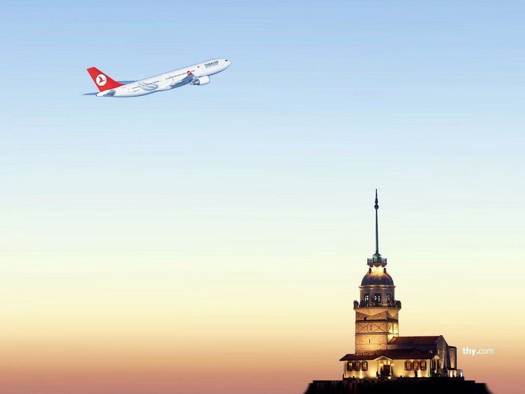 turkish airlines wallpaper,airplane,airline,air travel,aviation,sky