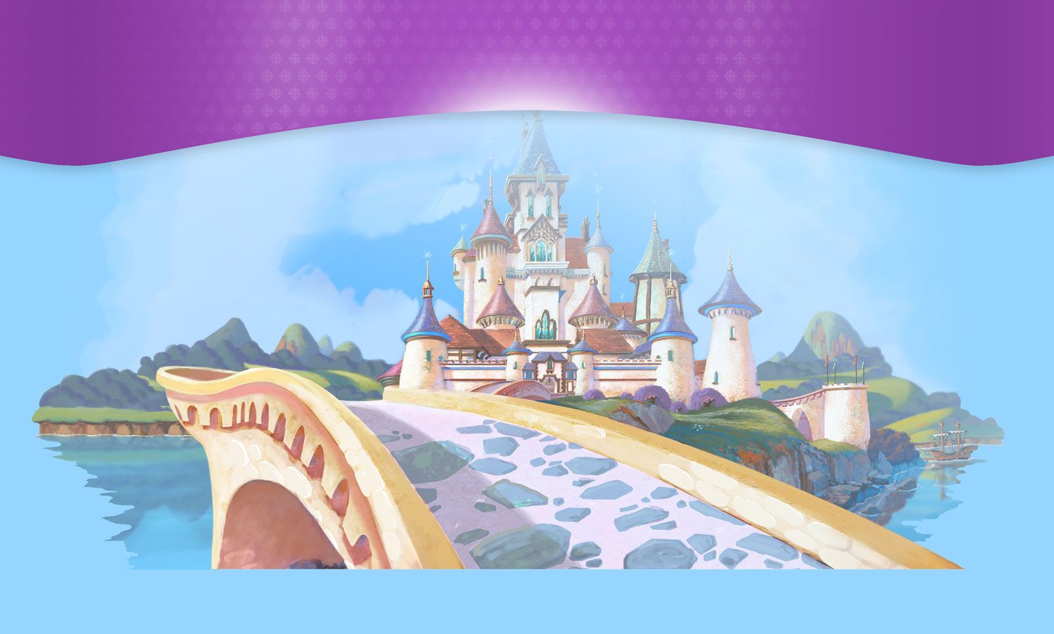 princess sofia wallpaper,landmark,illustration,architecture,world,art