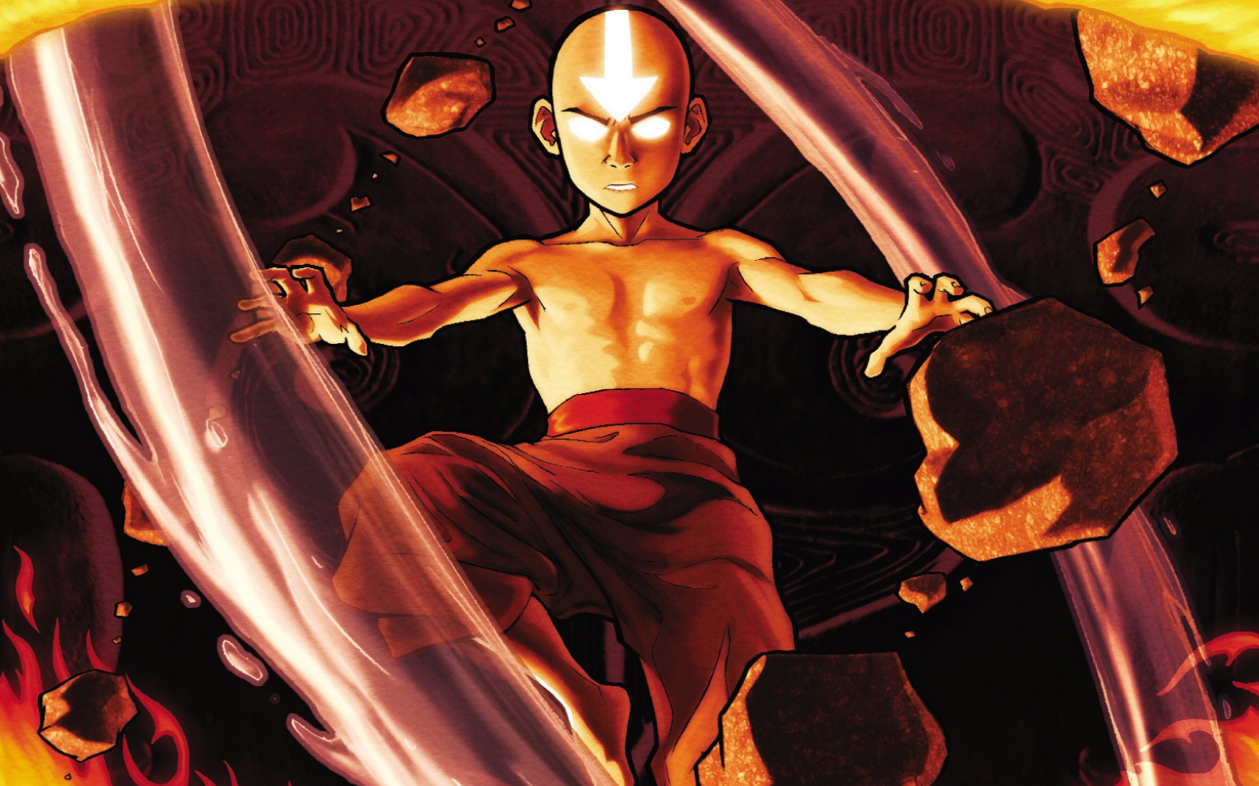 the last airbender wallpaper,fictional character,cg artwork,illustration,animation,anime