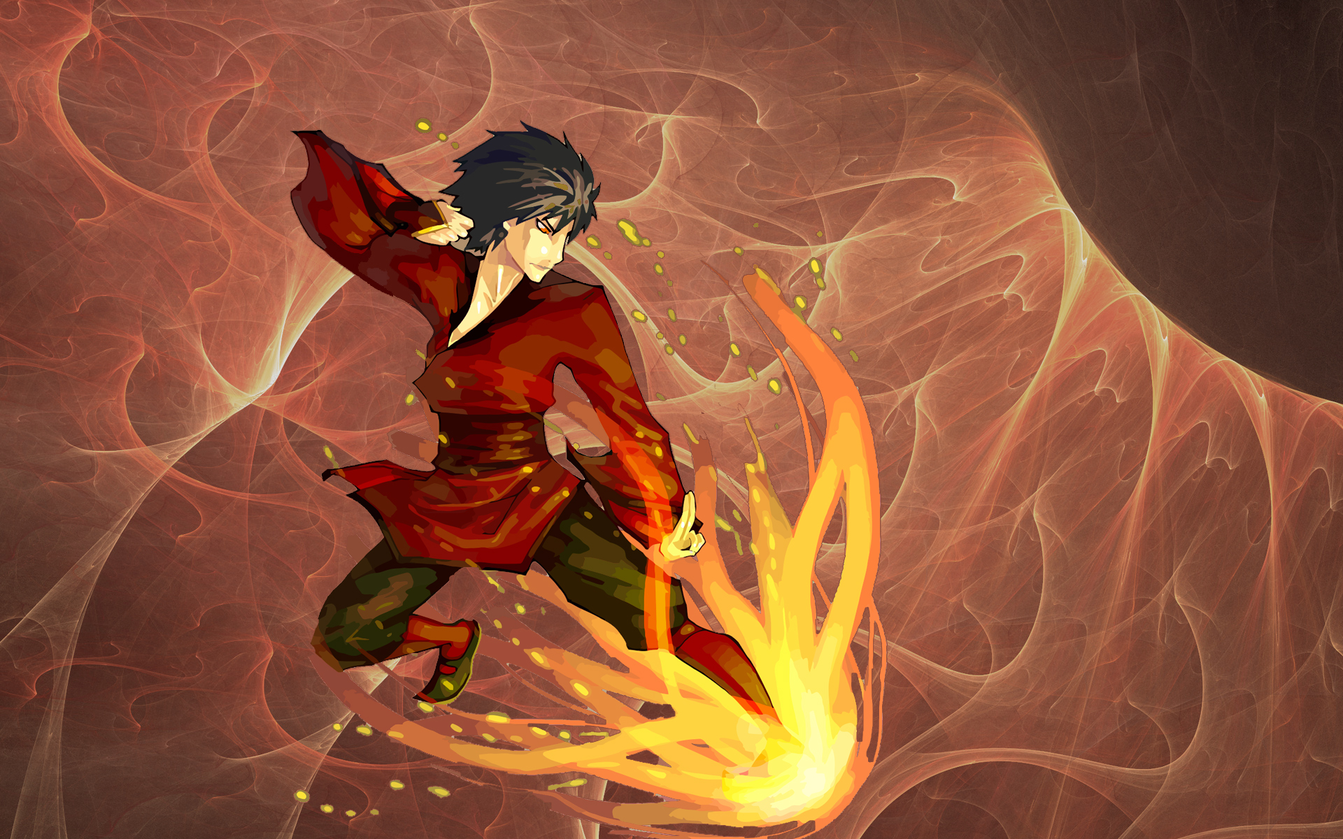 the last airbender wallpaper,cg artwork,fictional character,mythology,illustration,art