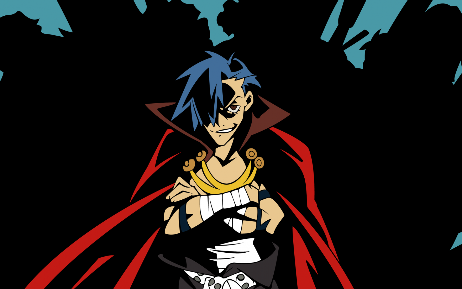 kamina wallpaper,cartoon,fictional character,anime,batman,illustration