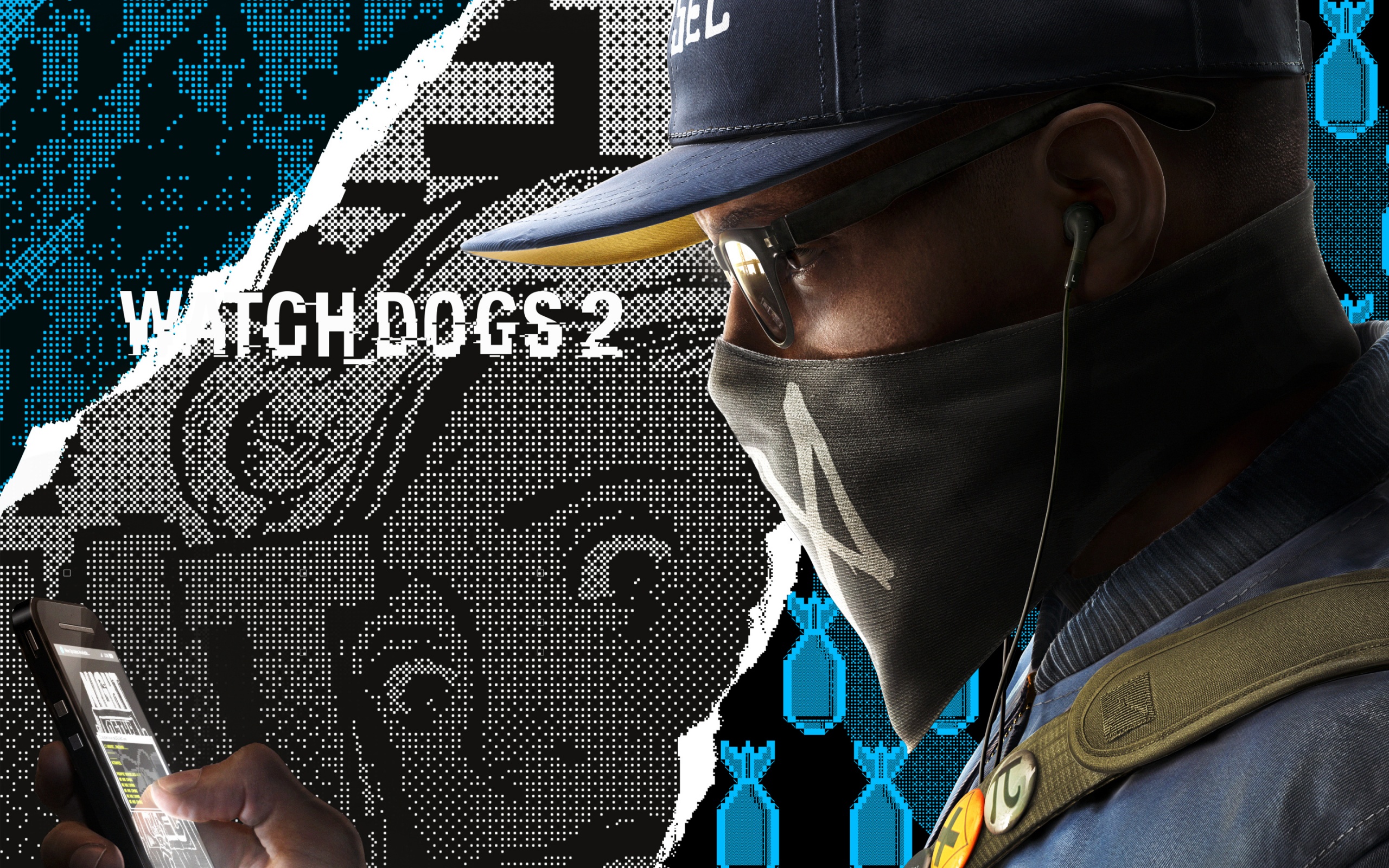 watch dogs 2 wallpaper 4k,illustrazione,freddo,copricapo,arte,grafica