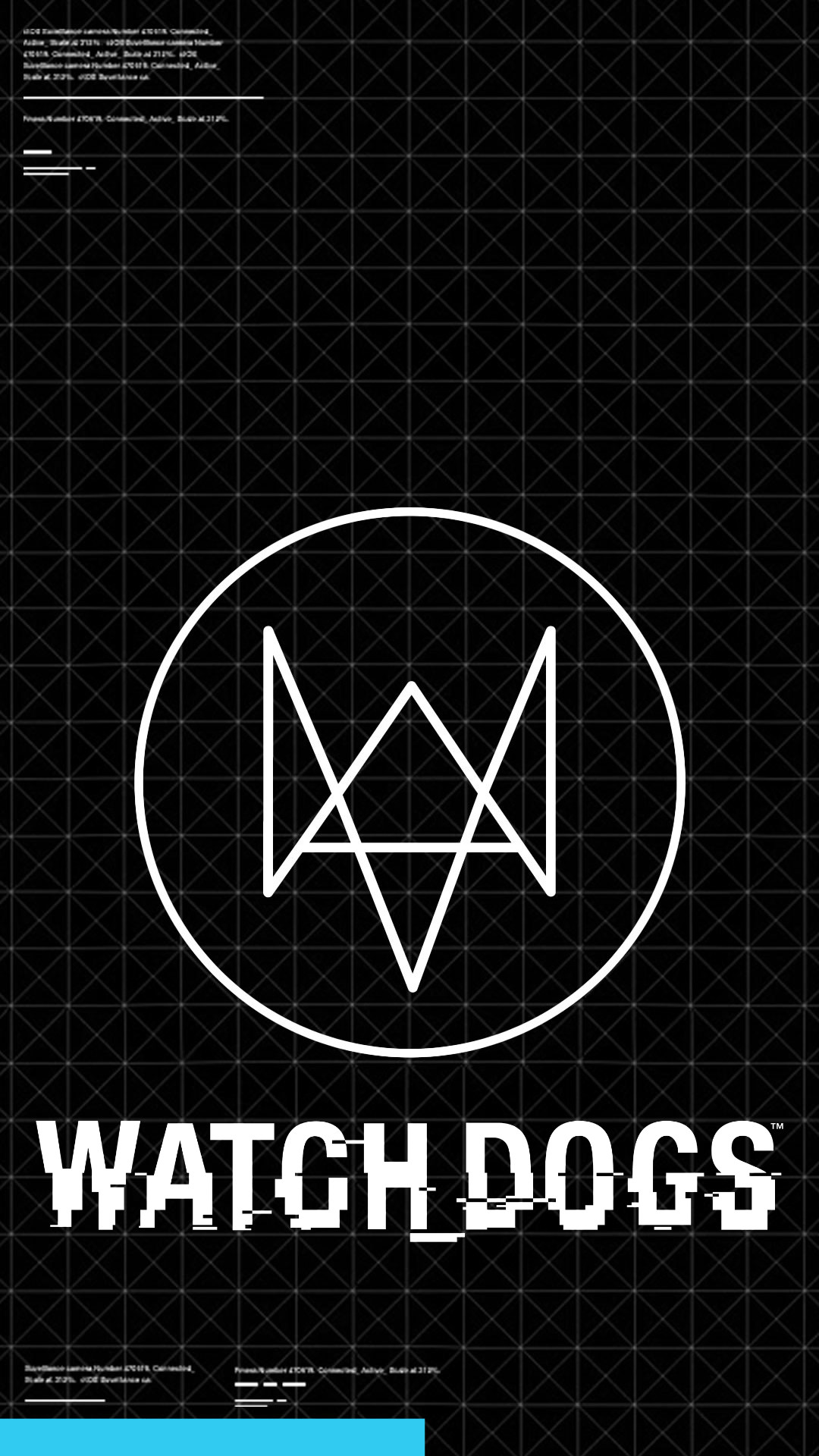 watch dogs logo wallpaper,schriftart,text,grafik,muster