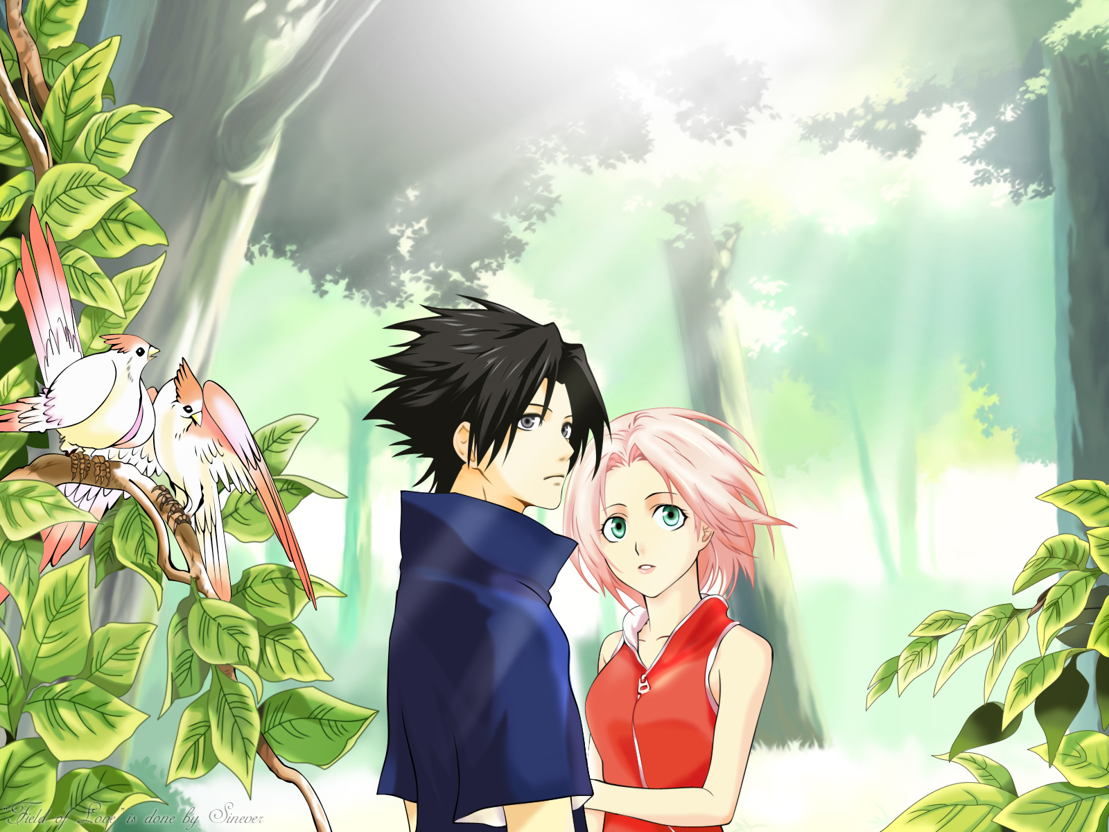 foto fondo de pantalla sasuke,dibujos animados,anime,cielo,cg artwork,ilustración