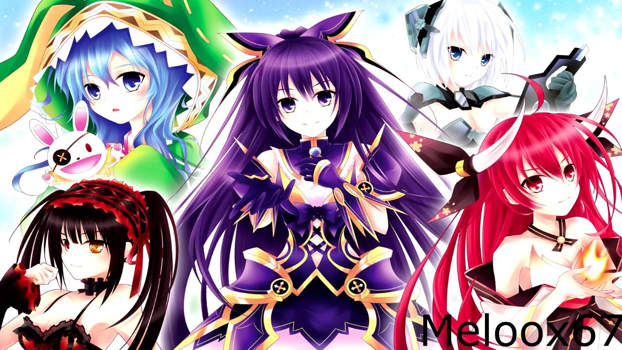 tohka yatogami wallpaper,anime,cartoon,cg artwork,fictional character,artwork