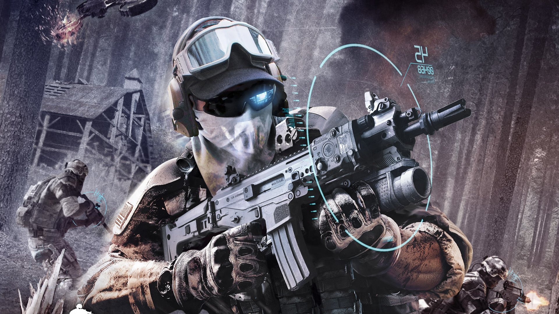 ghost recon future soldier wallpaper,action adventure game,shooter game,gun,games,soldier