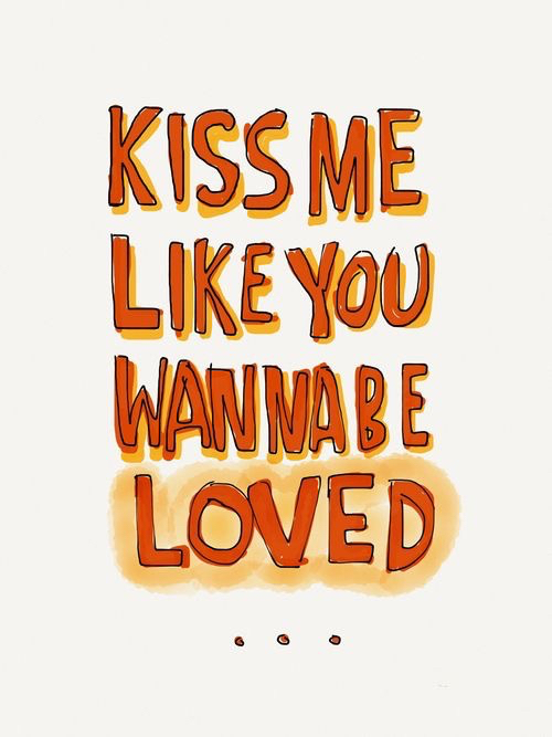 kiss me wallpaper,text,font,orange,logo,graphics