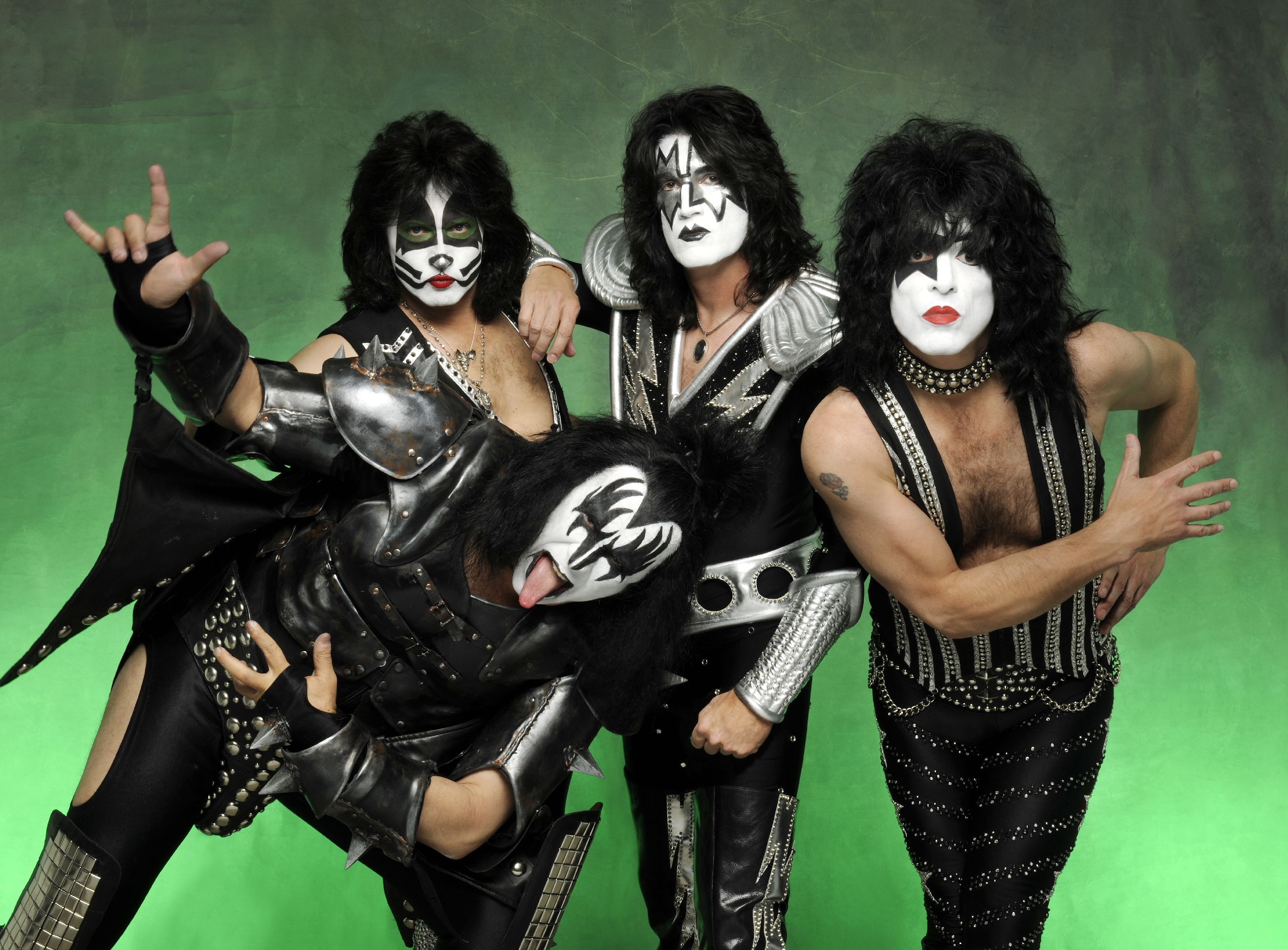 kiss photo wallpaper,fictional character,supervillain,goth subculture