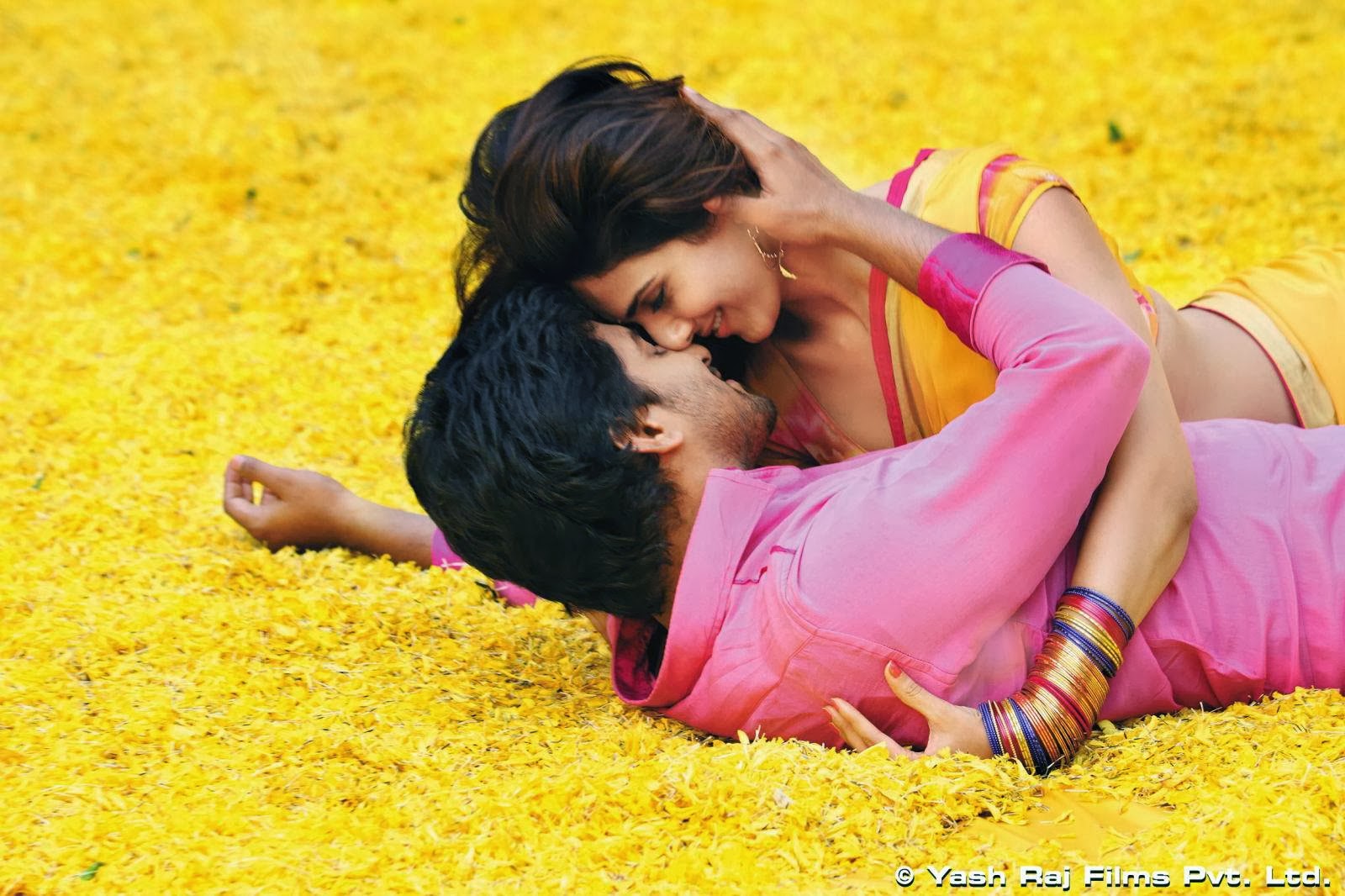 hot lip kiss wallpapers,people in nature,romance,yellow,interaction,fun