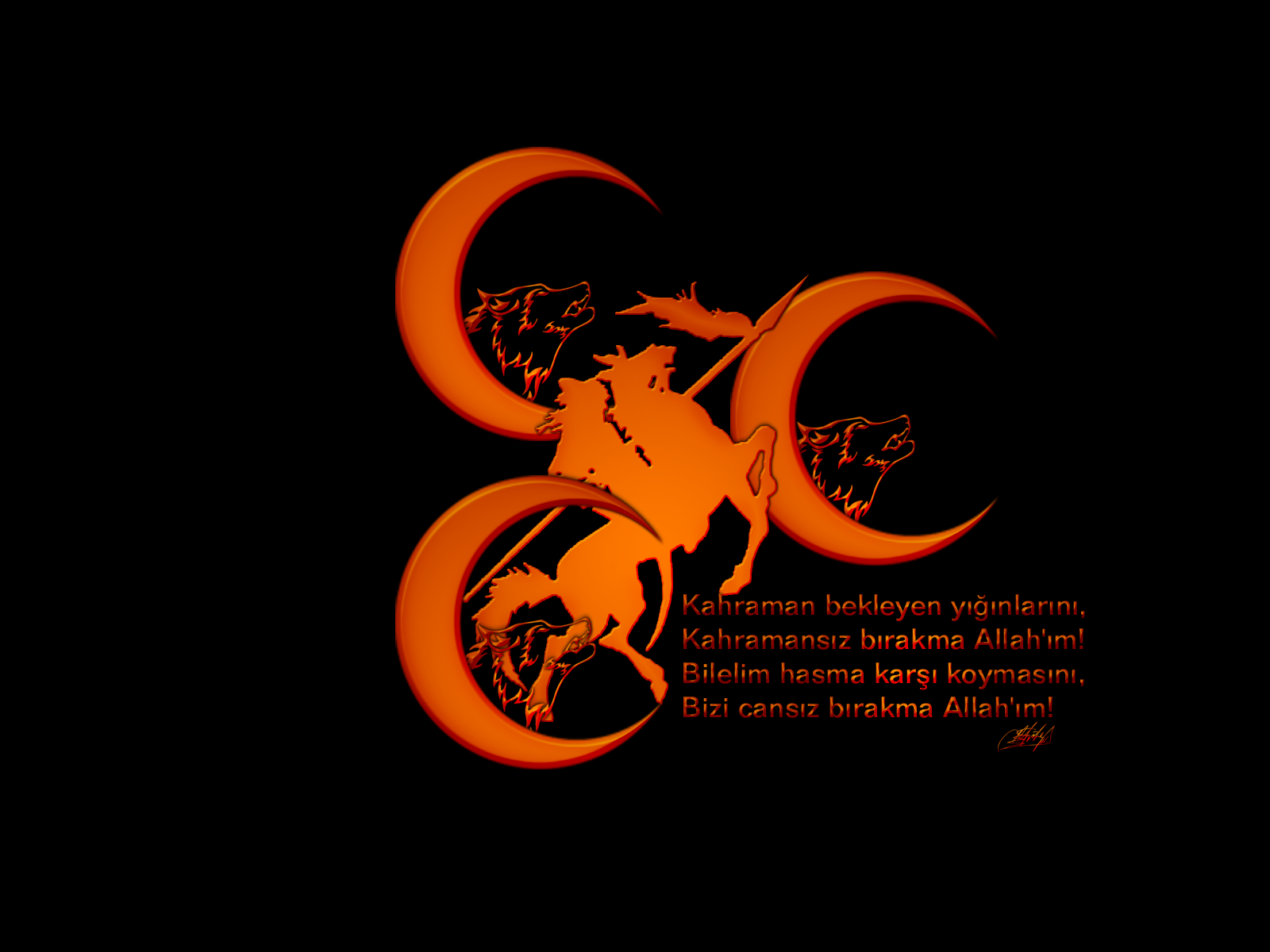 ülkücü wallpaper,orange,font,logo,graphics,graphic design