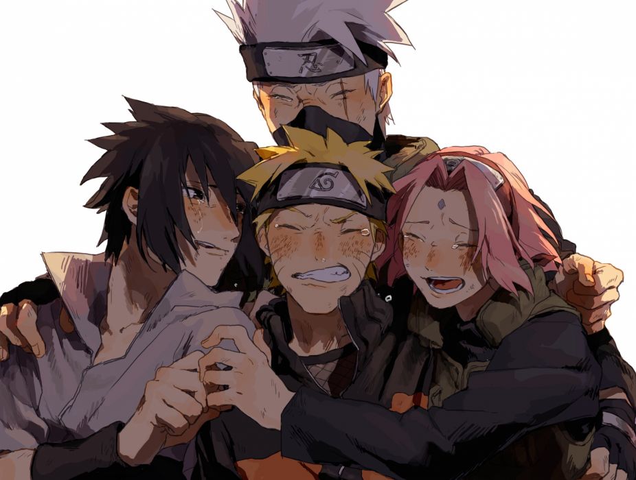 fond d'écran sasuke et sakura,anime,naruto,ouvrages d'art,geste,illustration