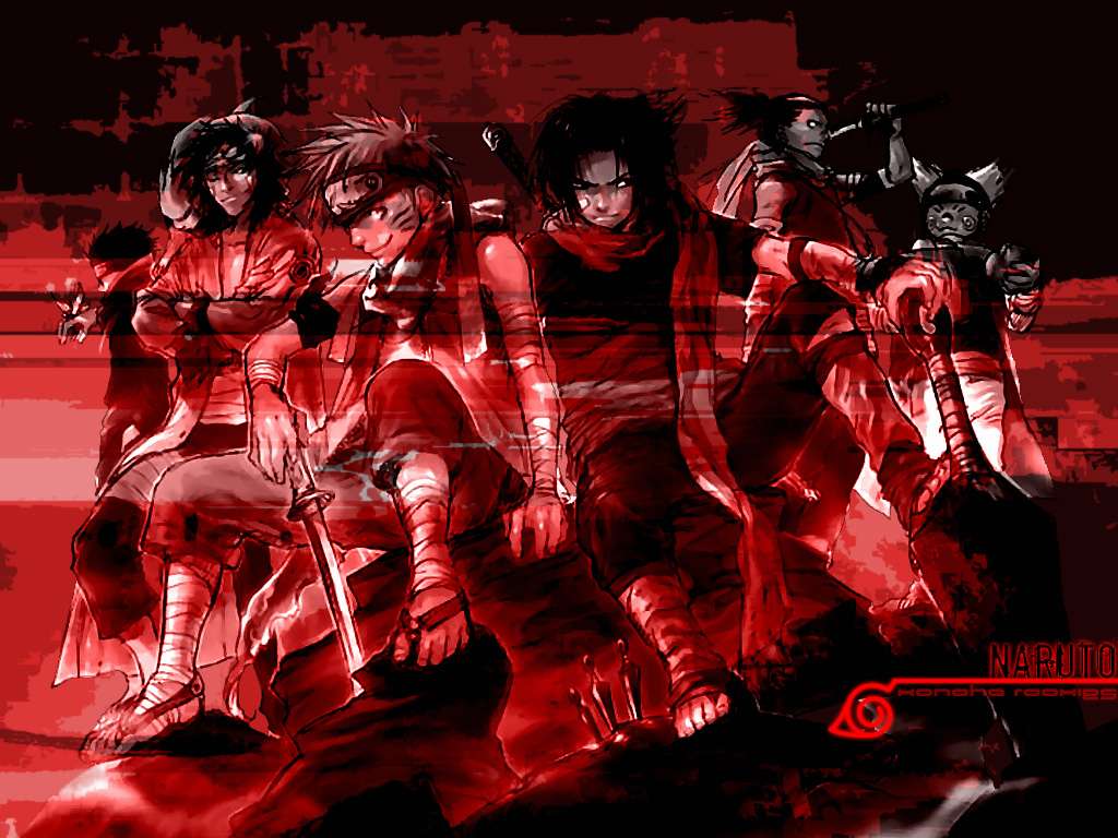 wallpaper akatsuki bergerak,red,fictional character,illustration,team,graphic design