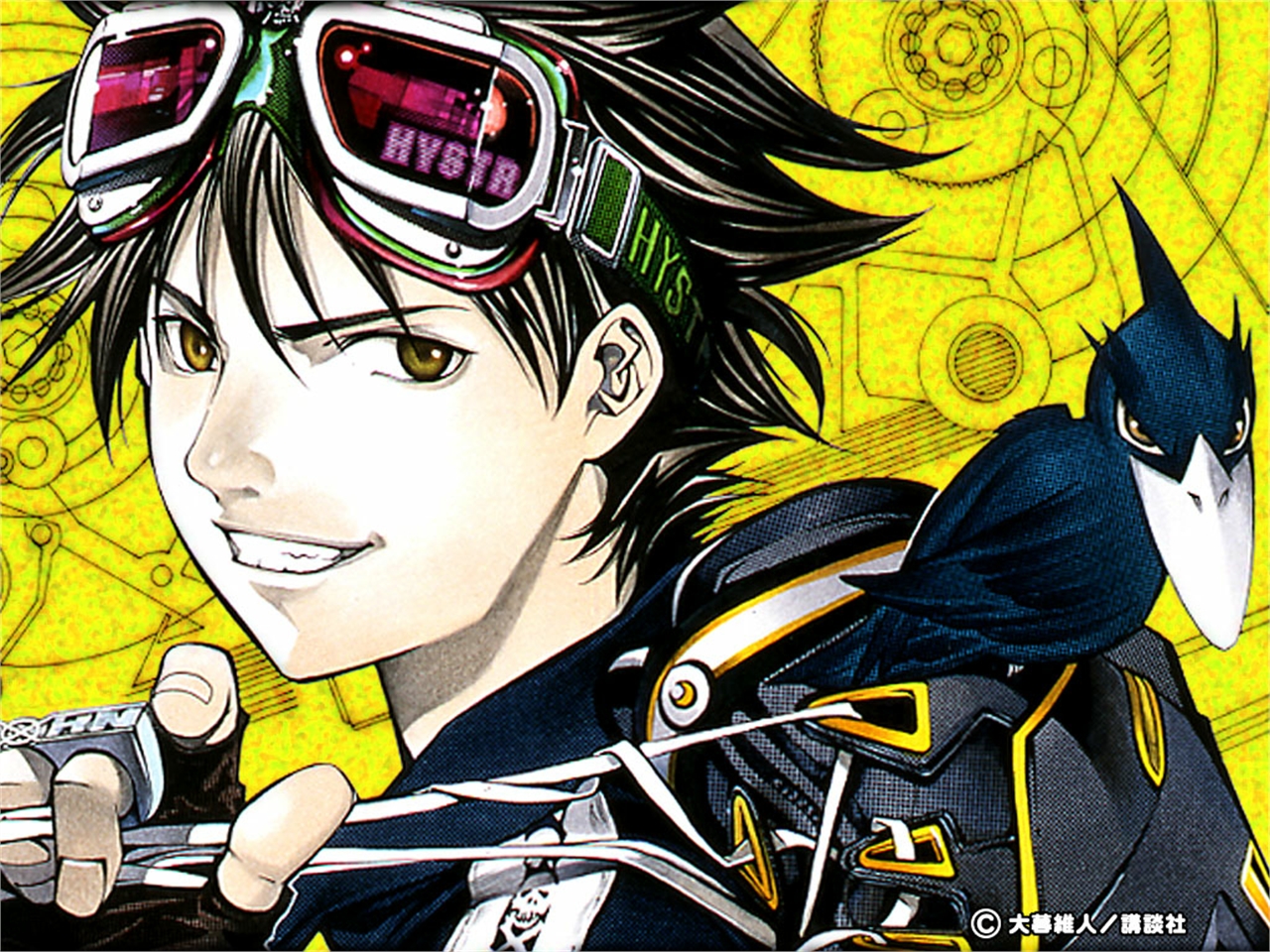 air gear wallpaper,karikatur,anime,illustration,schwarzes haar,erfundener charakter