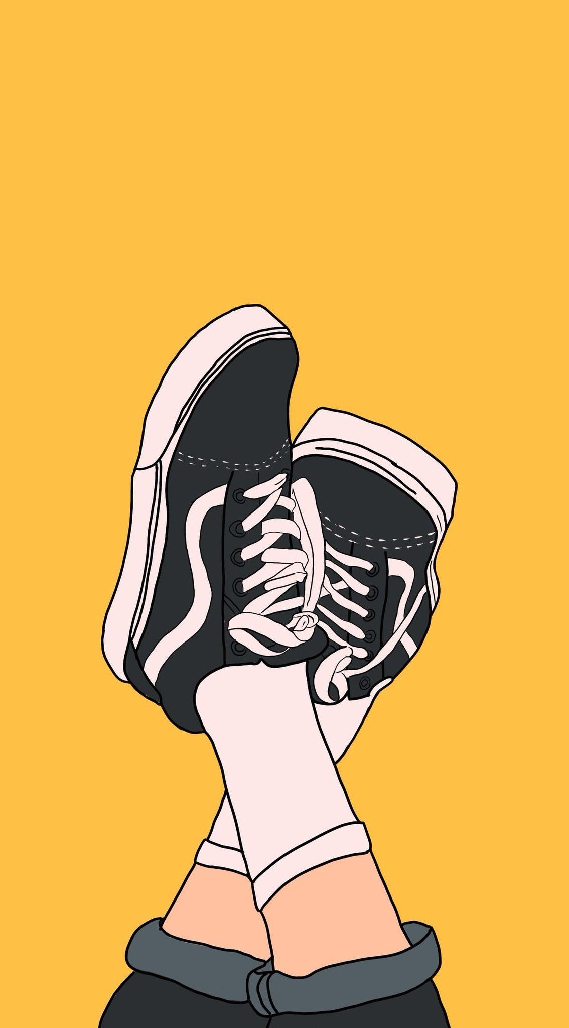 vans tumblr fond d'écran,dessin animé,illustration,tête,art,coiffures