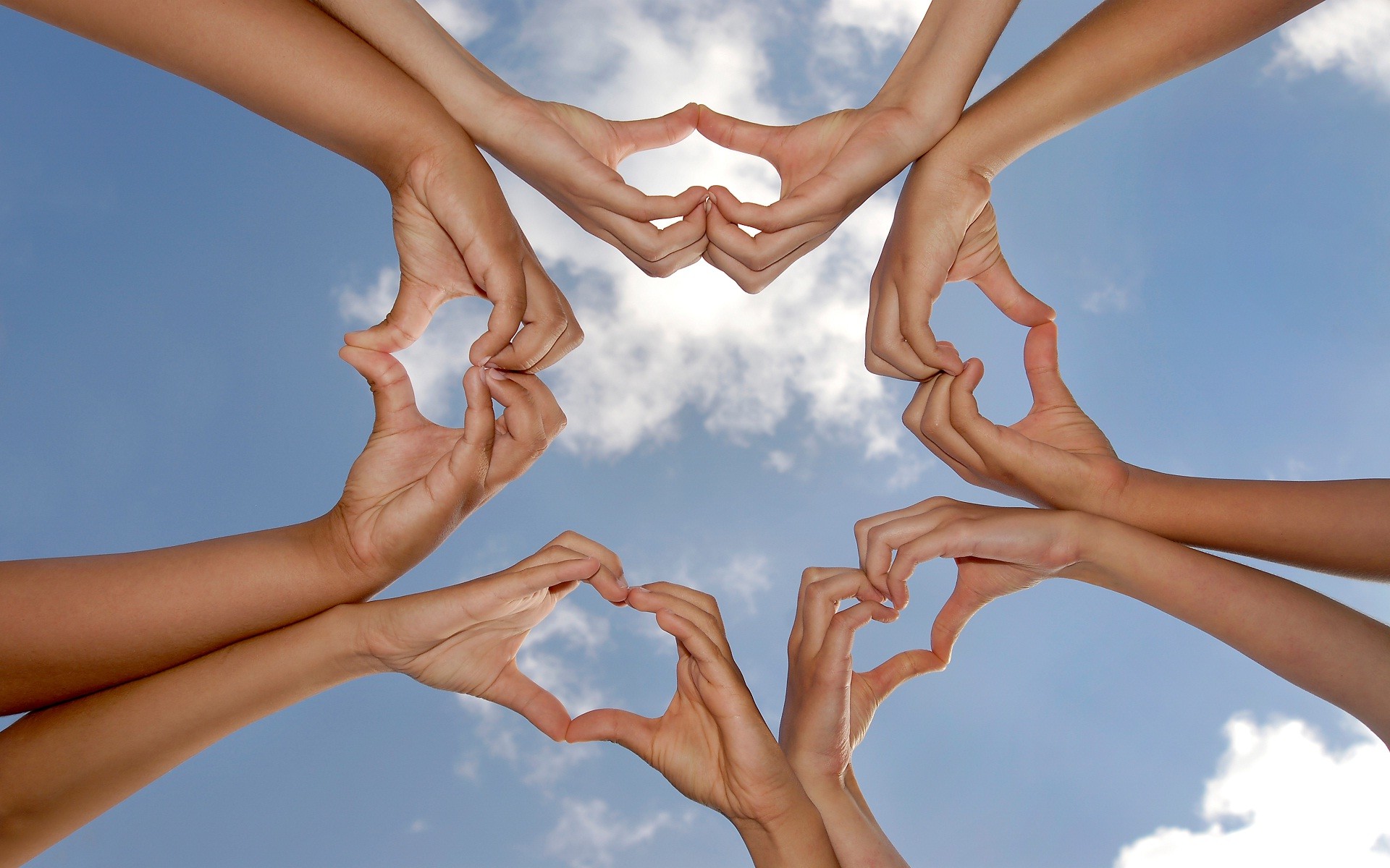 friendship hands wallpapers,hand,skin,sky,gesture,heart