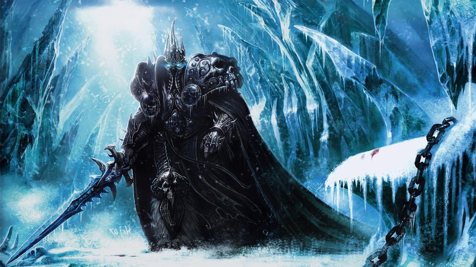 arthas wallpaper,action adventure game,cg artwork,fictional character,illustration,adventure game