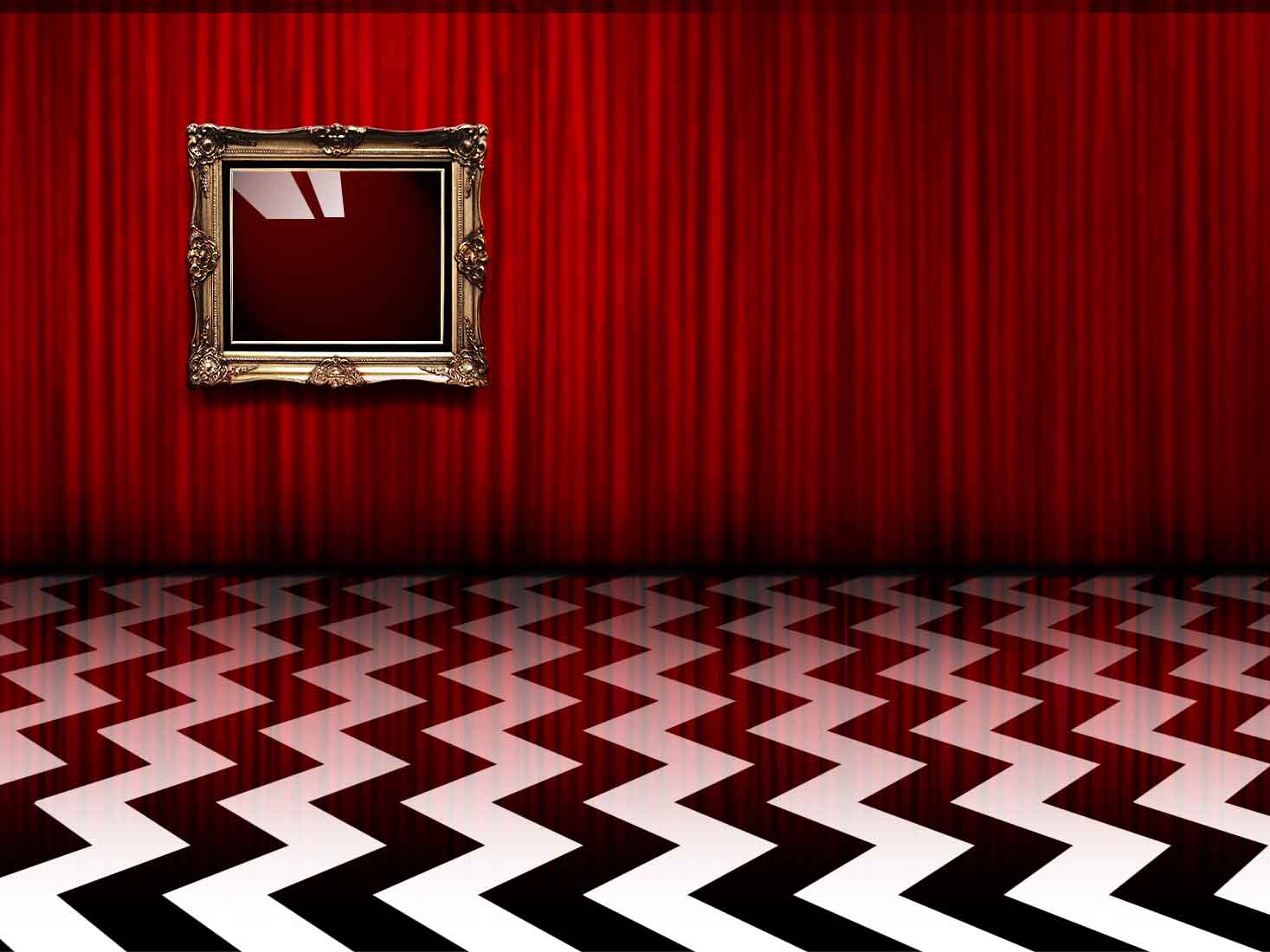 black lodge wallpaper,red,curtain,stage,floor,theater curtain