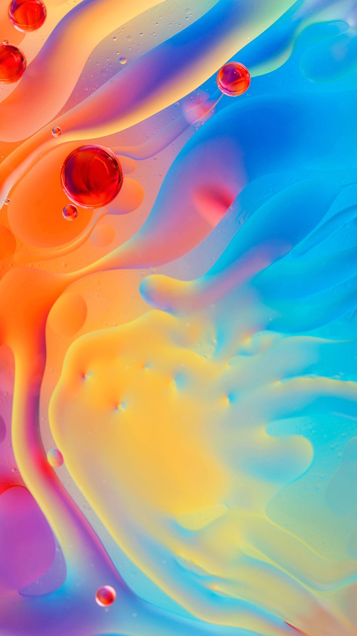 Gioneeライブ壁紙 青い 水 オレンジ カラフル アクア Wallpaperuse