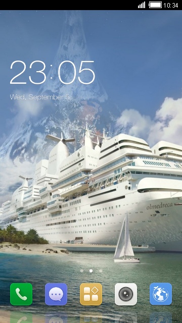 gionee live wallpaper,sky,yacht,cruise ship,passenger ship,vehicle