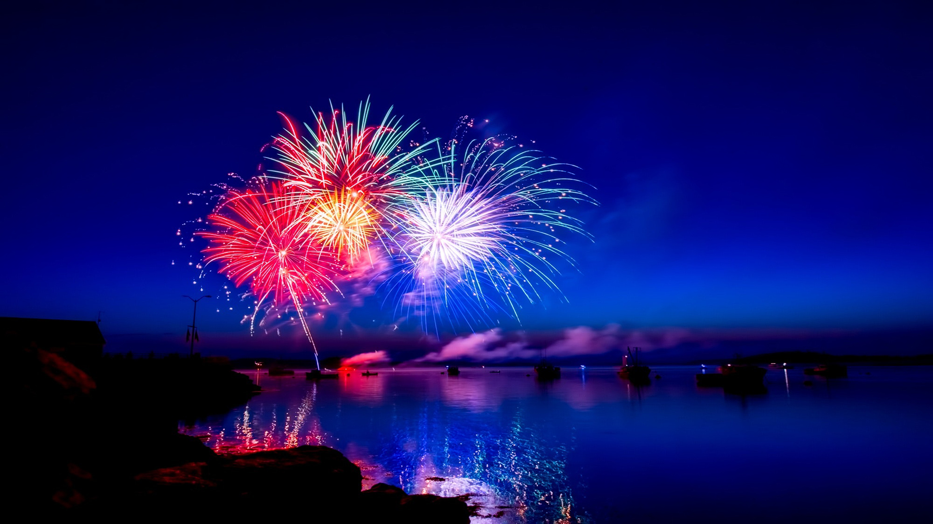 micromax live wallpaper,fireworks,nature,reflection,sky,night