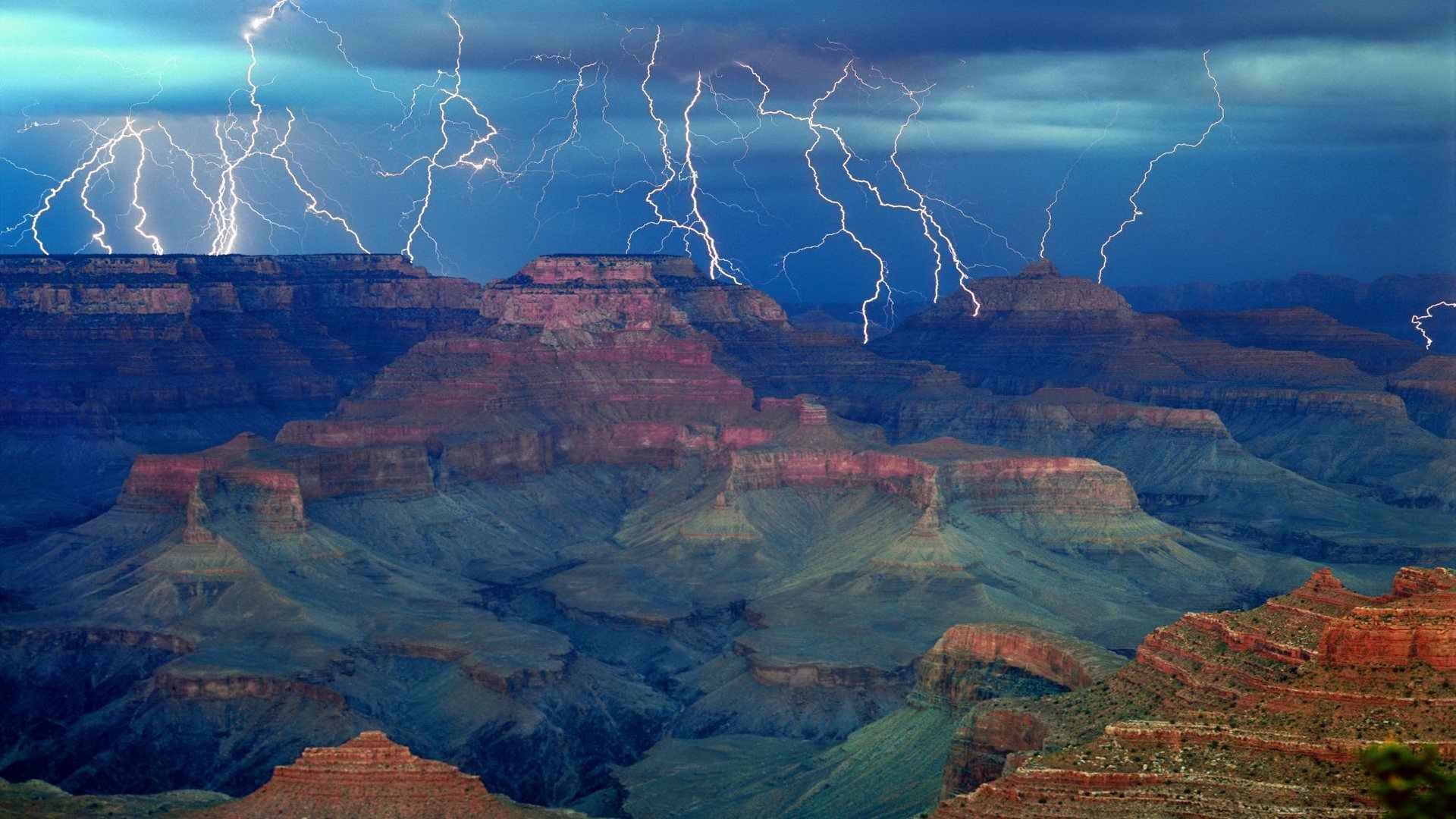 micromax live wallpaper,sky,natural landscape,canyon,lightning,geology