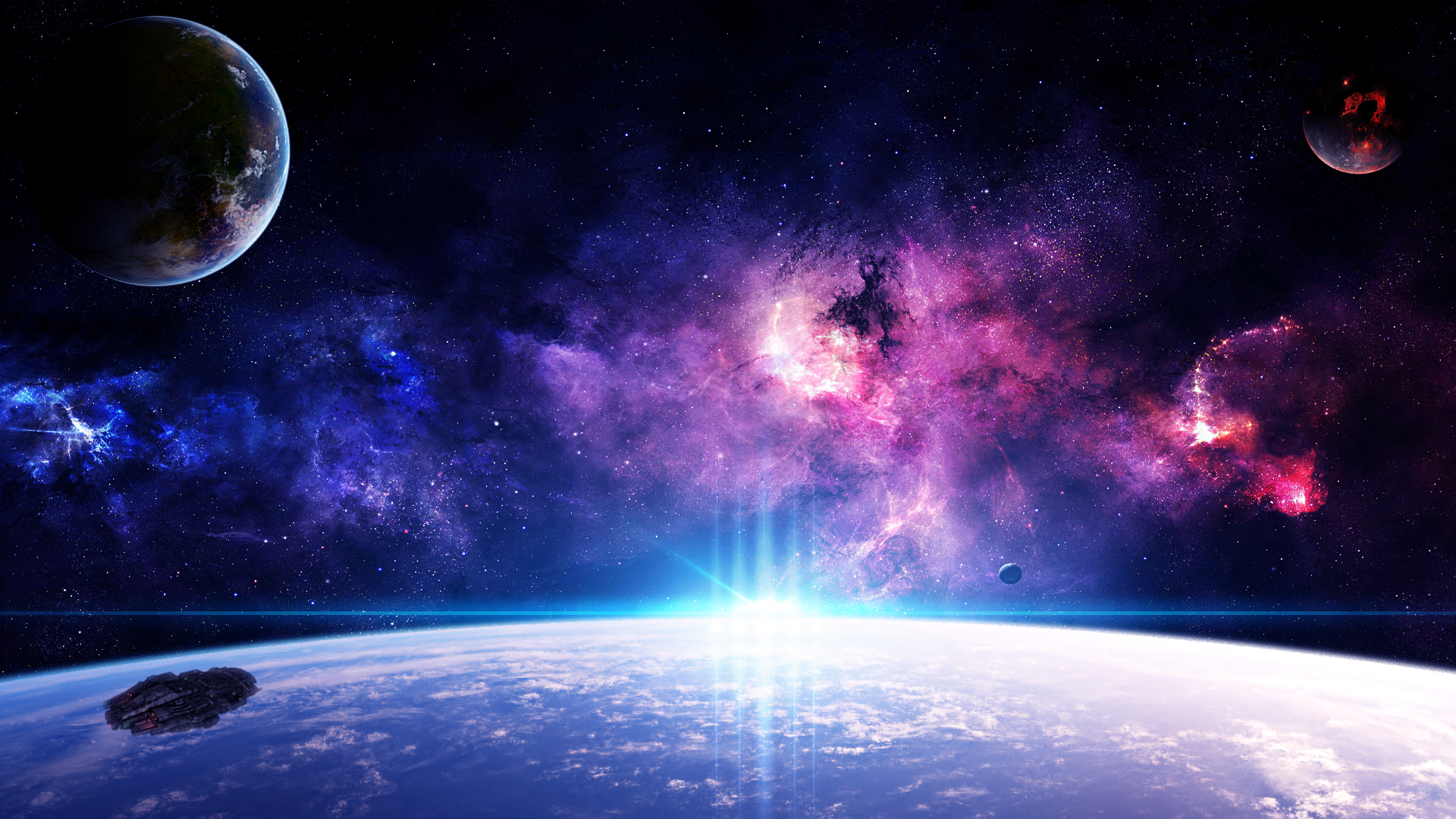 high definition space wallpapers,outer space,atmosphere,sky,astronomical object,space