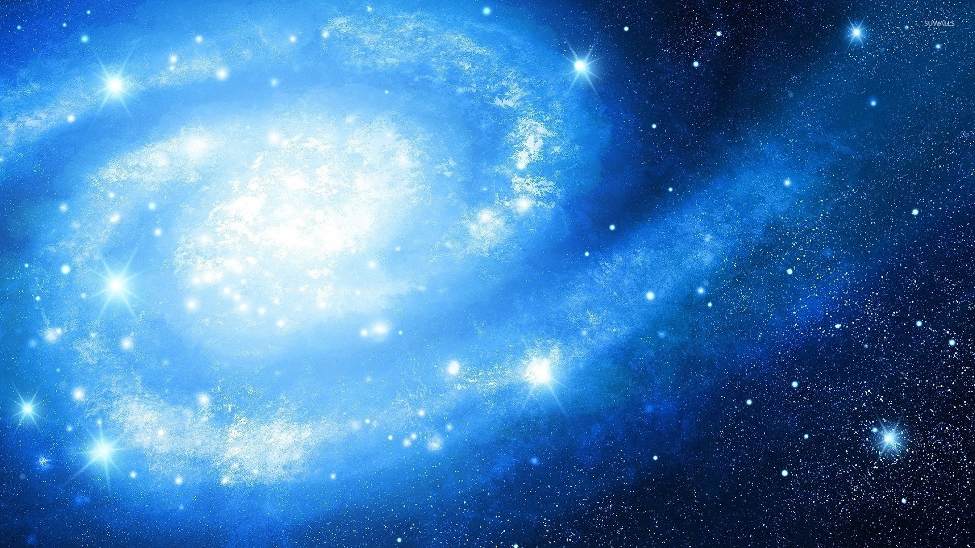 carta da parati galassia 1920x1080,cielo,blu,spazio,atmosfera,oggetto astronomico