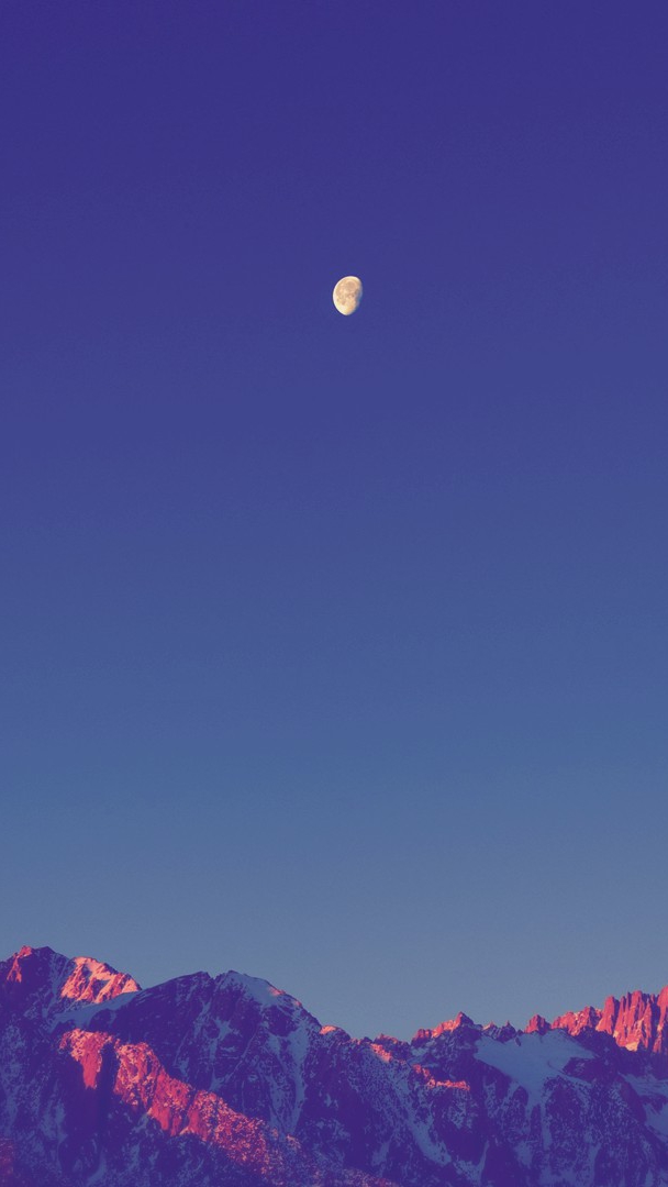clear iphone wallpaper,moon,sky,blue,purple,celestial event