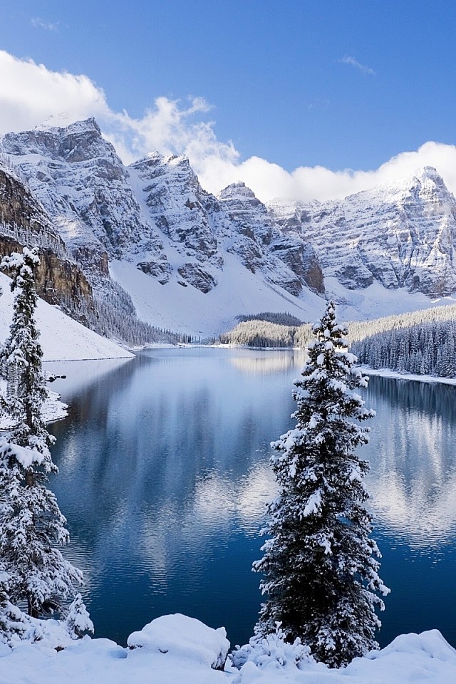 fond d'écran iphone montagnes,paysage naturel,montagne,la nature,neige,hiver