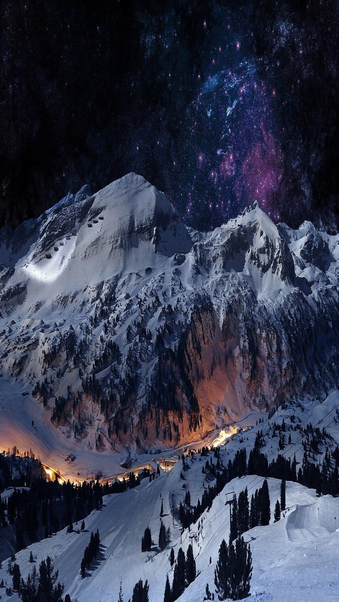 iphone壁紙山,自然,空,山,山脈,雰囲気