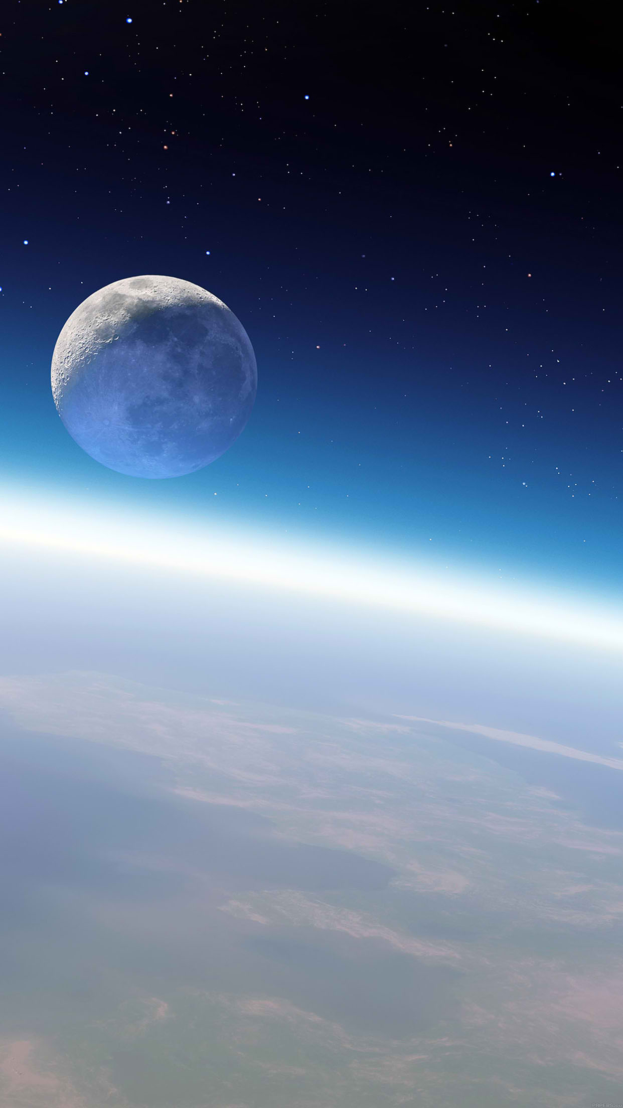 fondo de pantalla de apple space,atmósfera,cielo,espacio exterior,tiempo de día,objeto astronómico