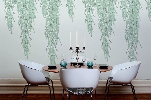 wallpaper for dining room modern,white,room,turquoise,green,wall