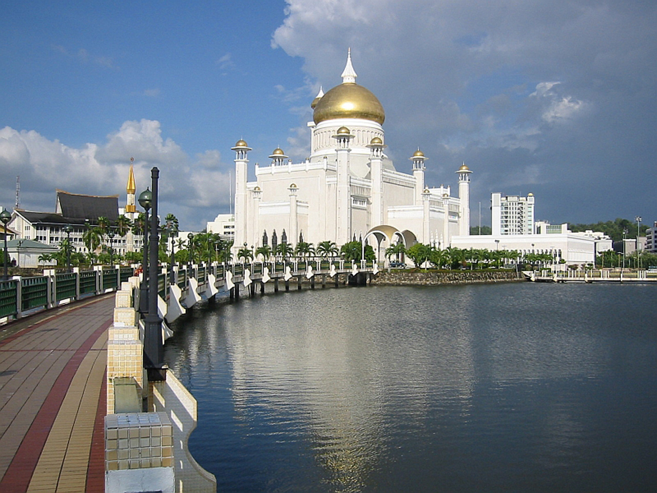 schöne moschee tapeten,himmel,gebäude,stadt,fluss,tagsüber