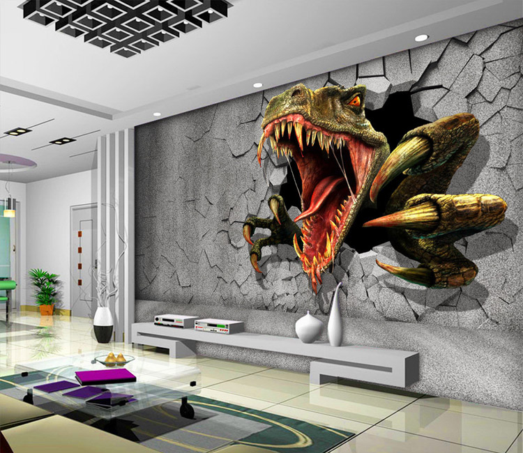 침실 공룡 벽지,벽지,벽,방,인테리어 디자인,벽화
