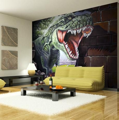 寝室のための恐竜の壁紙,ルーム,壁紙,壁,インテリア・デザイン,恐竜