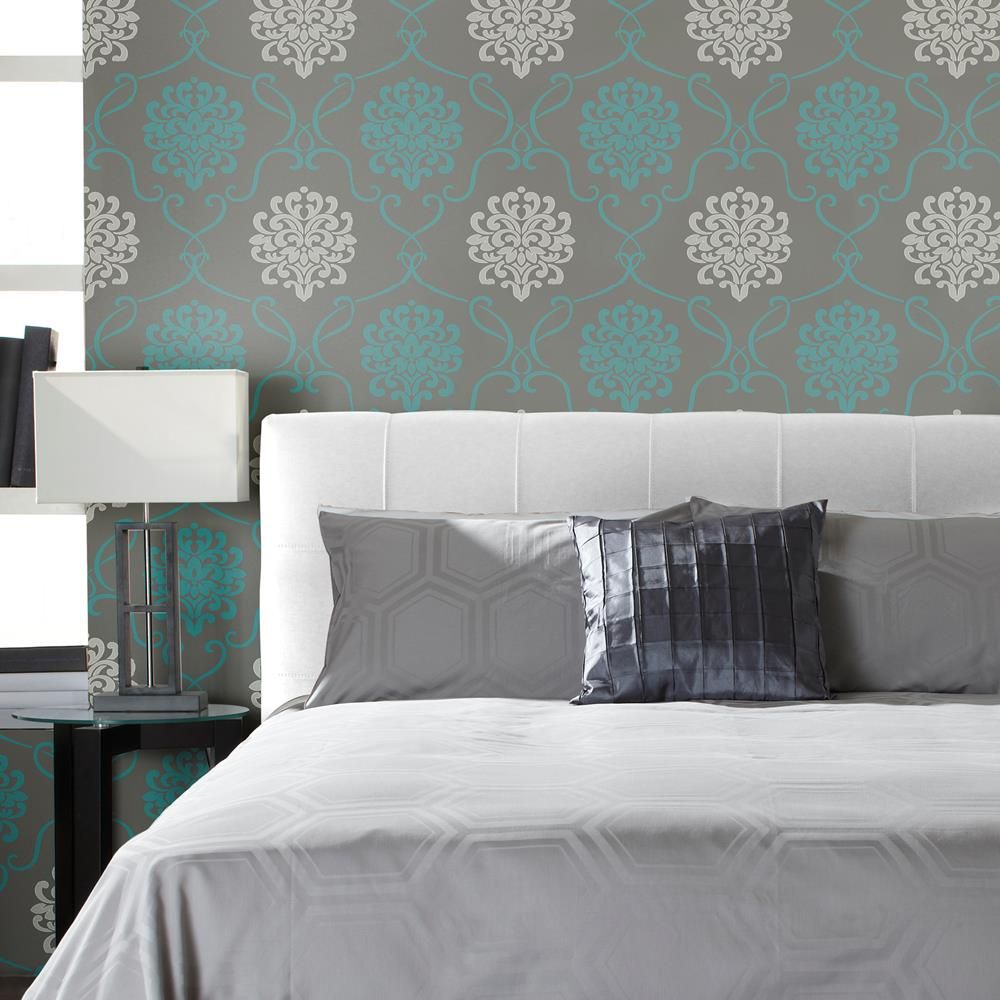 wallpaper ikea furniture,bedroom,aqua,wall,turquoise,room (293611