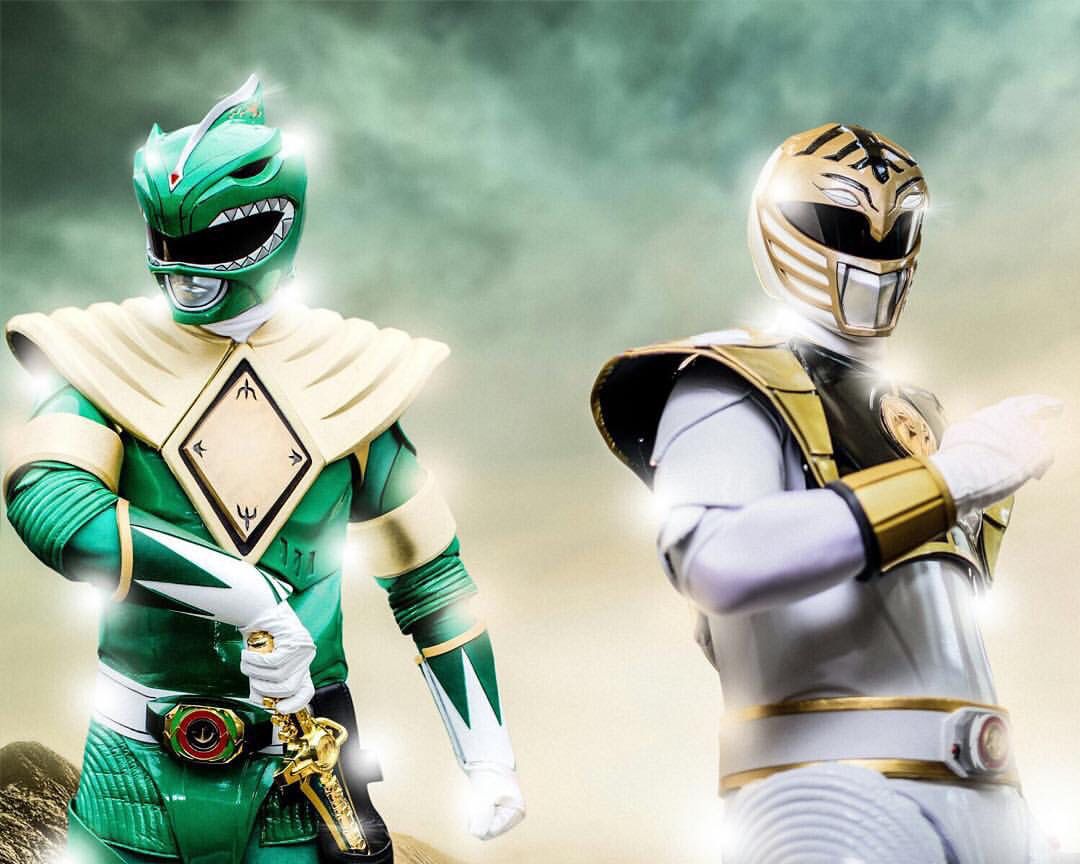 white ranger wallpaper,action figure,fictional character,toy,suit actor,figurine