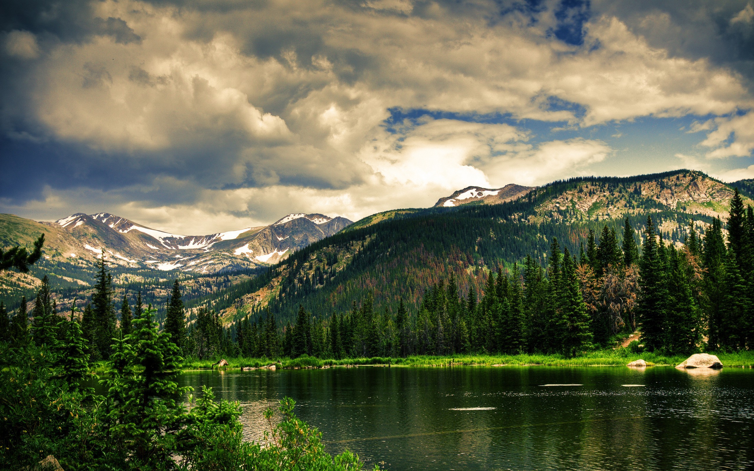 fondo de pantalla de vista de la naturaleza,montaña,paisaje natural,naturaleza,cielo,lago