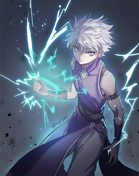 hunter x hunter wallpaper android,anime,cg artwork,cartoon,fictional character,illustration