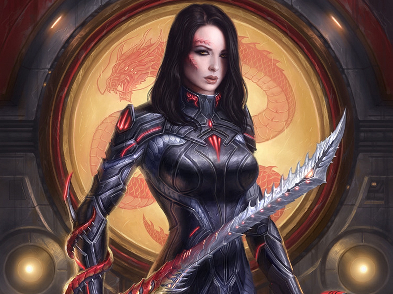 female warrior wallpaper,cg artwork,fictional character,action adventure game,superhero,games