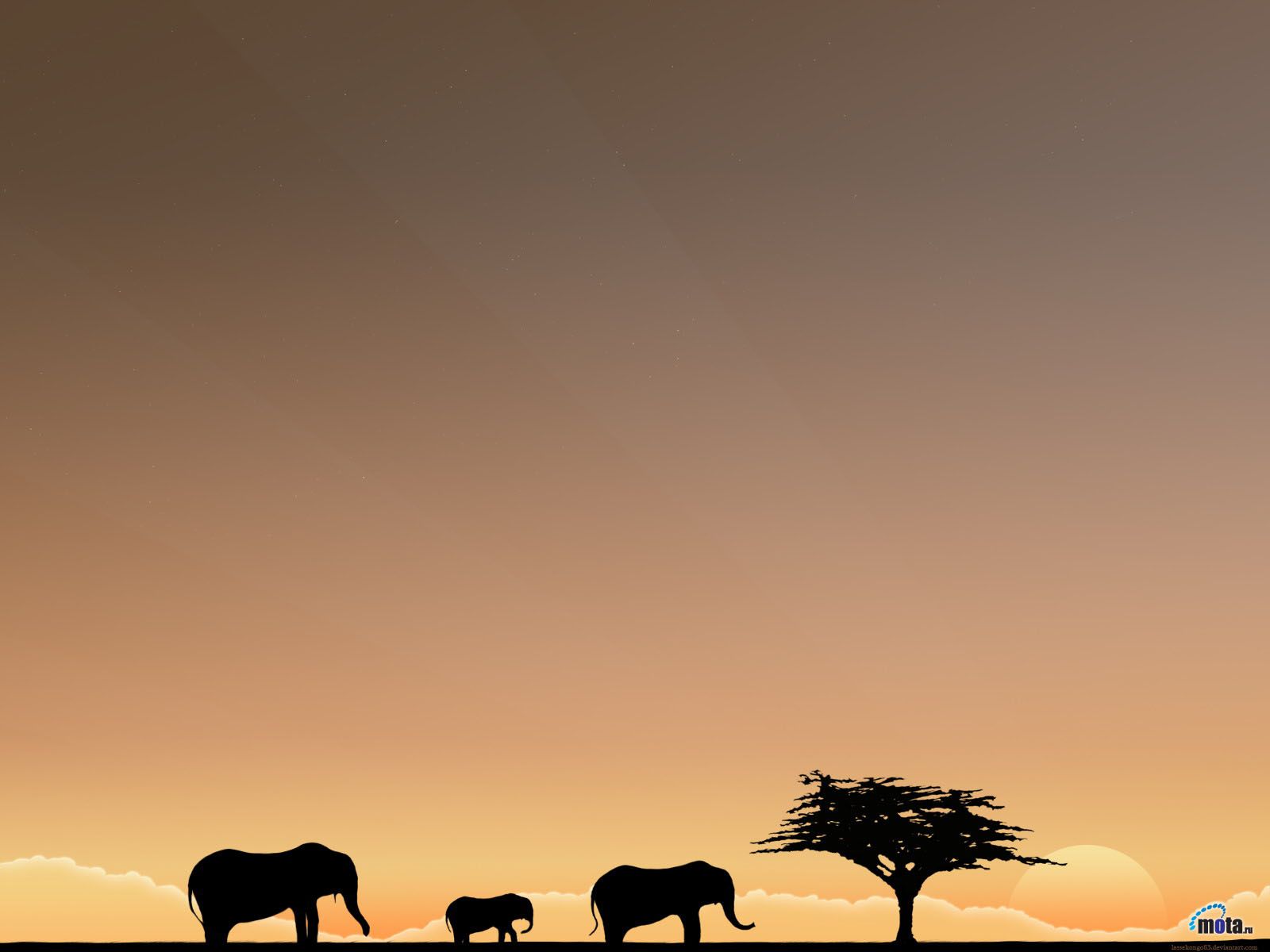 arka plan wallpaper,sky,wildlife,natural landscape,silhouette,savanna