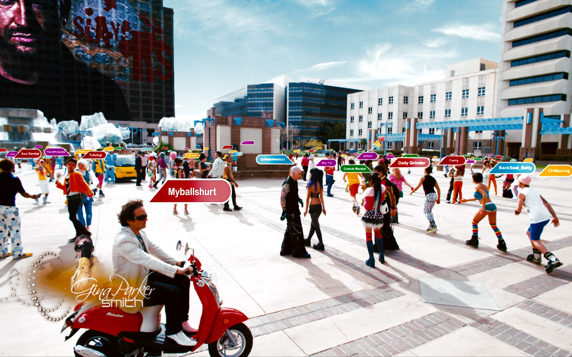 hintergrundbild des sozialen netzwerks,fußgänger,tourismus,menge,stadt,straße