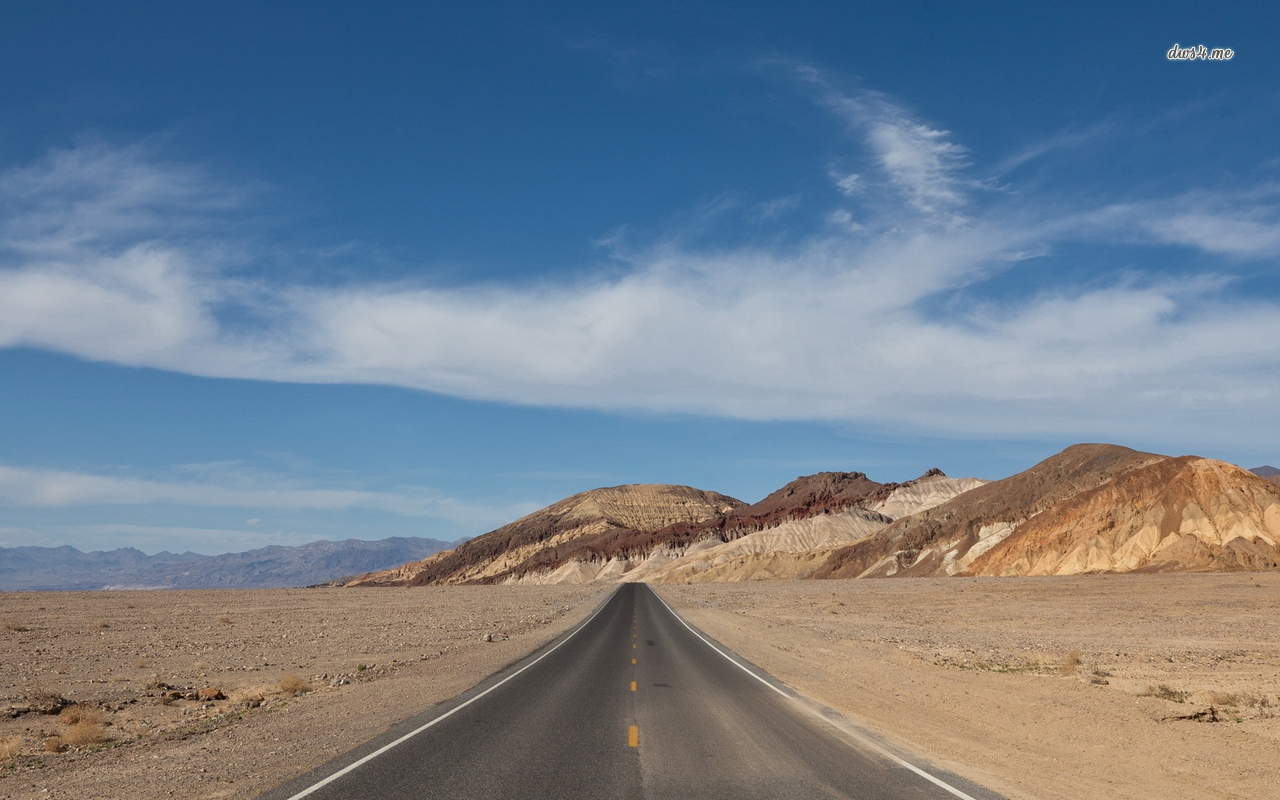 fondo de pantalla del valle de la muerte,la carretera,cielo,cauce,autopista,viaje