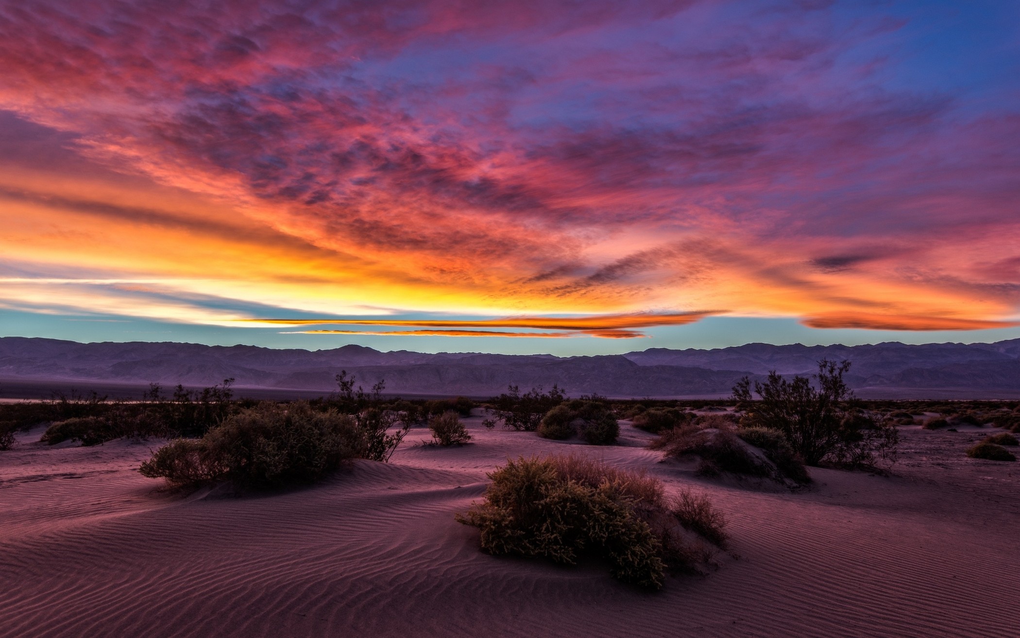 fondo de pantalla del valle de la muerte,cielo,naturaleza,paisaje natural,nube,amanecer