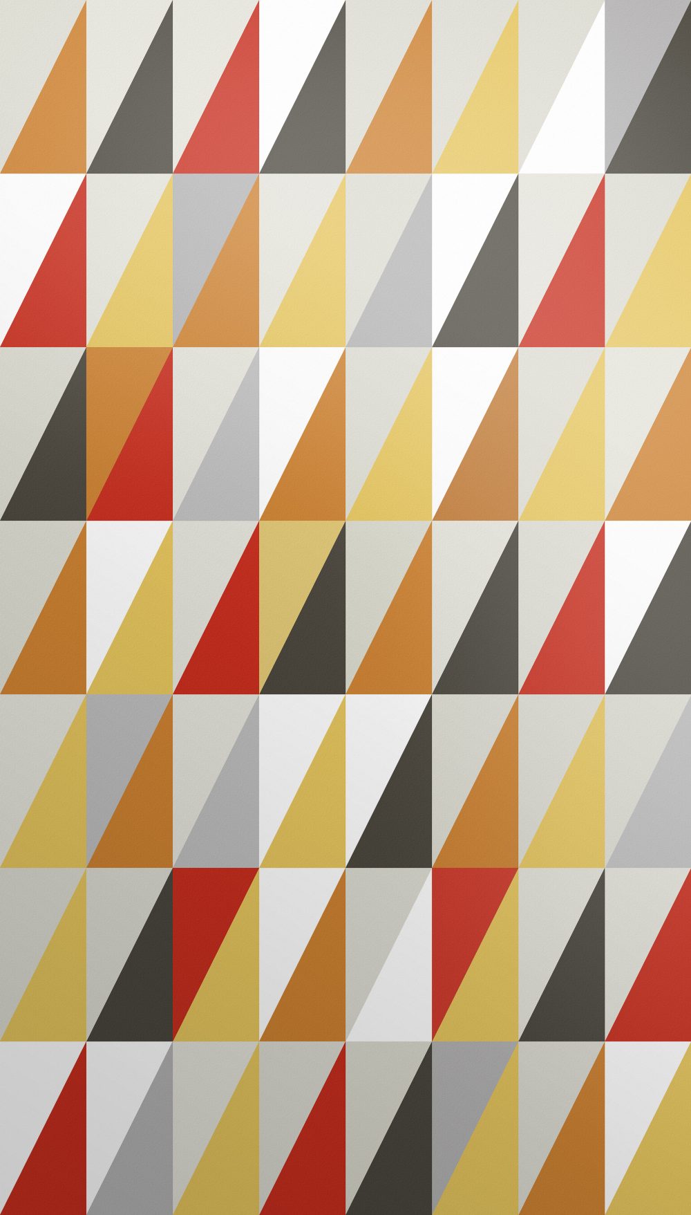 삼각형 패턴 벽지,주황색,무늬,노랑,선,디자인