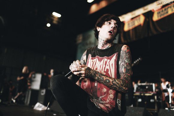 oliver sykes fondos de pantalla hd,actuación,música,músico,guitarrista,escenario