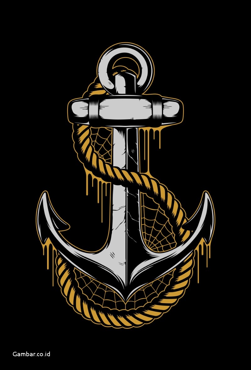 wallpaper logo keren,anchor,logo,font,symbol,emblem