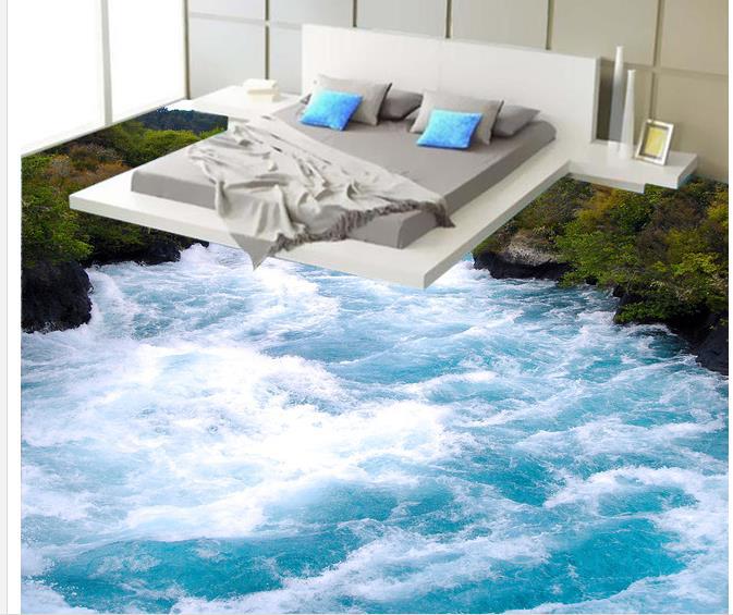 wallpaper lantai 3d,furniture,swimming pool,bedding,bed sheet,room