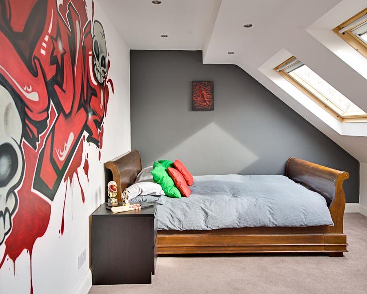 wallpaper teenage room boy,bedroom,room,interior design,bed,furniture