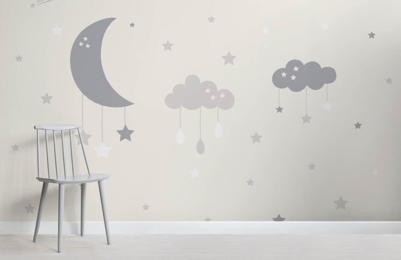 baby wallpaper design,wand,wandaufkleber,hintergrund,zimmer,möbel